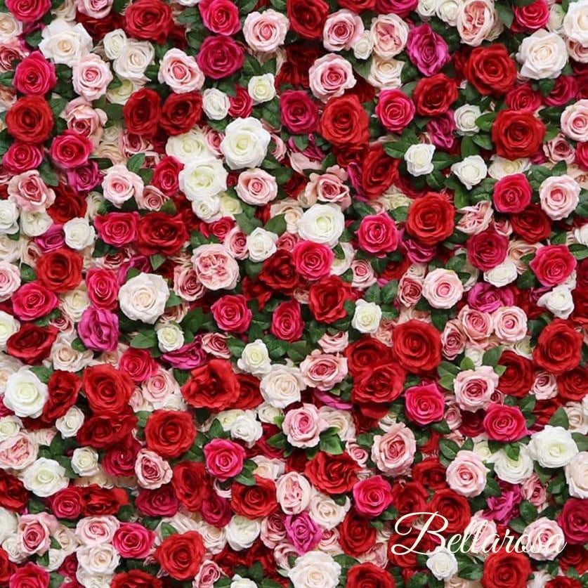 Léa mur de fleurs mur floral fleur artificielle bellarosa