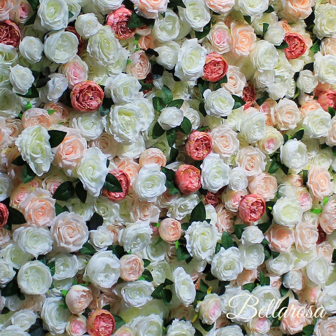 Wendie mur de fleurs mur floral fleur artificielle bellarosa